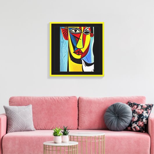 Abstrakte Kunstdrucke Leinwanddruck (Insitu (Wohnzimmer))