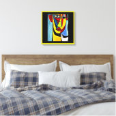 Abstrakte Kunstdrucke Leinwanddruck (Insitu (Schlafzimmer))