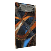 Abstrakte Kunstdrucke Mini Klemmbrett (Schrägansicht)