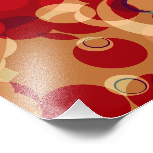 Abstrakte Kunstdruckerei Fotodruck (Ecke)