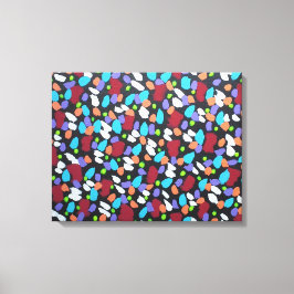 Abstrakte Kunstdruckerei in den Sternen verloren Leinwanddruck