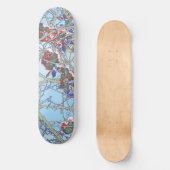 Abstrakte Kunstdruckerei Skateboard (Vorderseite)