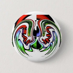Abstrakte Kunstdruckkunst Button