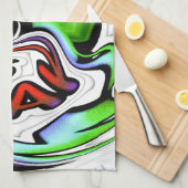 Abstrakte Kunstdruckkunst Geschirrtuch (Viertel Falte)