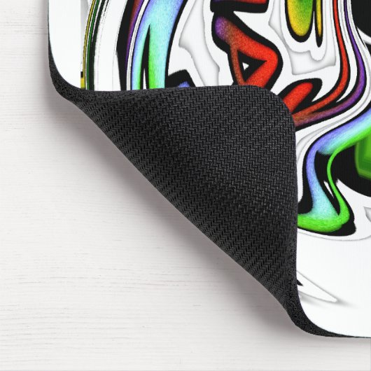 Abstrakte Kunstdruckkunst Mousepad (Ecke)