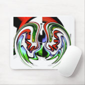 Abstrakte Kunstdruckkunst Mousepad (Mit Mouse)