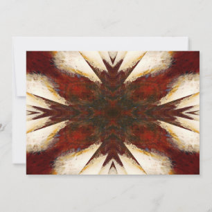 Abstrakte Kunsteinladungen Einladung