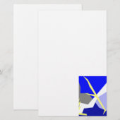 Abstrakte Kunstenergie Briefpapier (Vorne/Hinten)