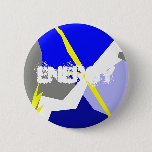 Abstrakte Kunstenergie Button (Vorderseite)