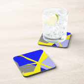 Abstrakte Kunstenergie Getränkeuntersetzer (Rechte Seite)