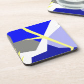 Abstrakte Kunstenergie Getränkeuntersetzer (Linke Seite)