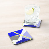 Abstrakte Kunstenergie Getränkeuntersetzer (Rechte Seite)