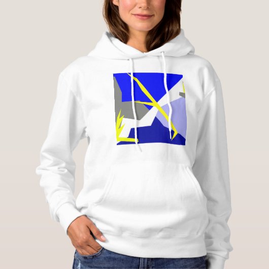 Abstrakte Kunstenergie Hoodie (Vorderseite)