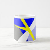 Abstrakte Kunstenergie Kaffeetasse (Mittel)