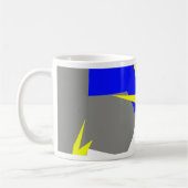 Abstrakte Kunstenergie Kaffeetasse (Links)
