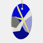 Abstrakte Kunstenergie Keramik Ornament (Rechts)