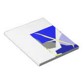 Abstrakte Kunstenergie Notizblock (angewinkelt)