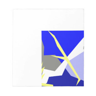 Abstrakte Kunstenergie Notizblock