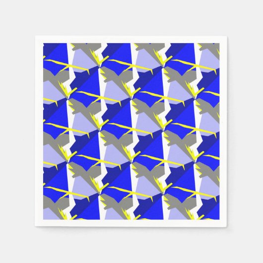 Abstrakte Kunstenergie Serviette (Vorderseite)