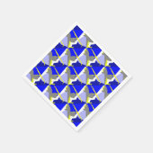 Abstrakte Kunstenergie Serviette (Ecke)