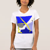 Abstrakte Kunstenergie T-Shirt (Vorderseite)