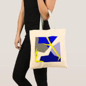 Abstrakte Kunstenergie Tragetasche (Vorderseite (Produkt))