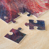 Abstrakte Kunstfarbe Puzzle (Seite)