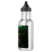 Abstrakte Kunstflasche mit Auge Trinkflasche (Rechts)
