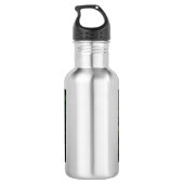 Abstrakte Kunstflasche mit Auge Trinkflasche (Rückseite)