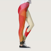 Abstrakte Kunstform - Vielfarbenmuster Leggings (Rechts)