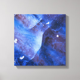 Abstrakte Kunstfotografie von Blue Ice Leinwanddruck