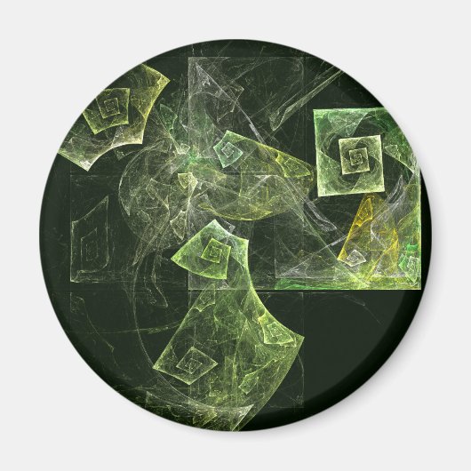 Abstrakte Kunstgalerie Magnet (Vorne)