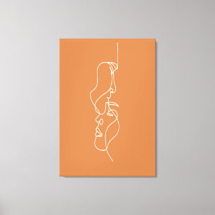 Abstrakte Kunstgegenstände Leinwanddruck