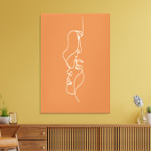 Abstrakte Kunstgegenstände Leinwanddruck (Insitu (Wohnzimmer))