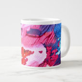 Abstrakte Kunstgeschichte Jumbo-Tasse (Vorderseite Rechts)