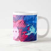 Abstrakte Kunstgeschichte Jumbo-Tasse (Rechts)