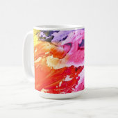 Abstrakte Kunstgeschichte Kaffeetasse (Vorderseite Links)