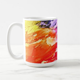 Abstrakte Kunstgeschichte Kaffeetasse