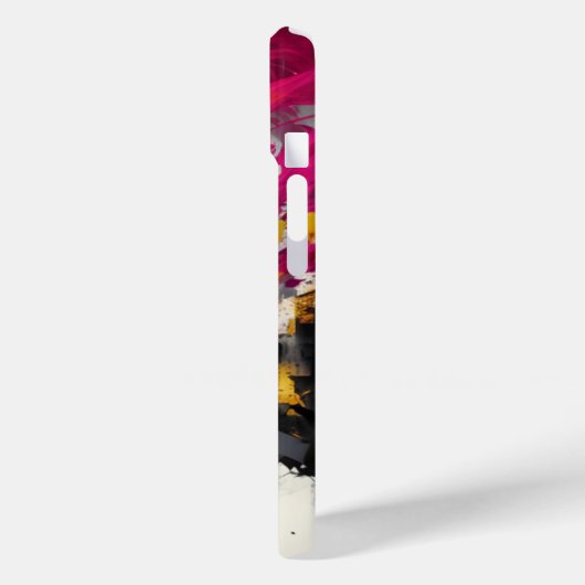 Abstrakte Kunsthülle Case-Mate iPhone Hülle (Rückseite / Links)