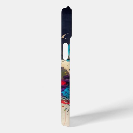 Abstrakte Kunsthülle Case-Mate iPhone Hülle (Rückseite / Rechts)