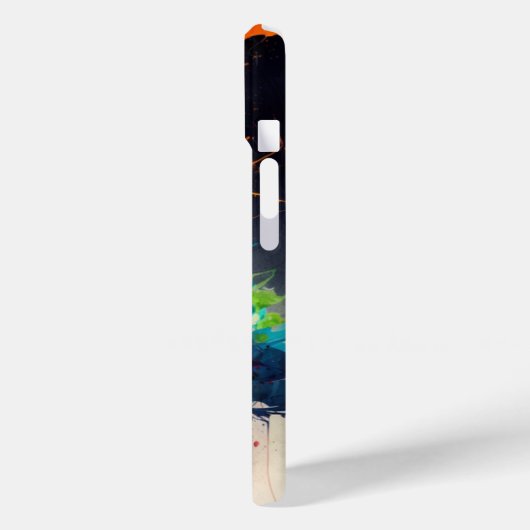 Abstrakte Kunsthülle Case-Mate iPhone Hülle (Rückseite / Links)