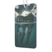 Abstrakte Kunstinsel Autolufterfrischer (Links)