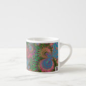 Abstrakte Kunstkorallen Espressotasse (Rechts)