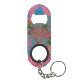 Abstrakte Kunstkorallen Mini Flaschenöffner (Rückseite)