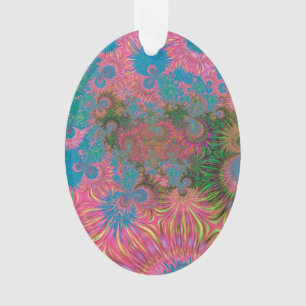 Abstrakte Kunstkorallen Ornament