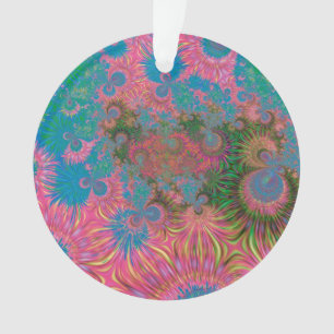 Abstrakte Kunstkorallen Ornament