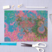 Abstrakte Kunstkorallen Seidenpapier (Handwerk)