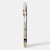 Abstrakte Kunstkreise Case-Mate iPhone Hülle (Rückseite / Links)