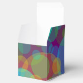 Abstrakte Kunstkreise Geschenkschachtel (Geöffnet)