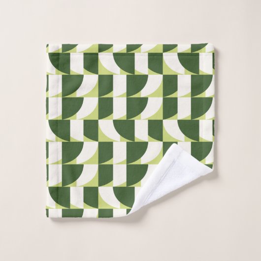 Abstrakte Kunstkunst Badhandtuch Set (Waschlappen)